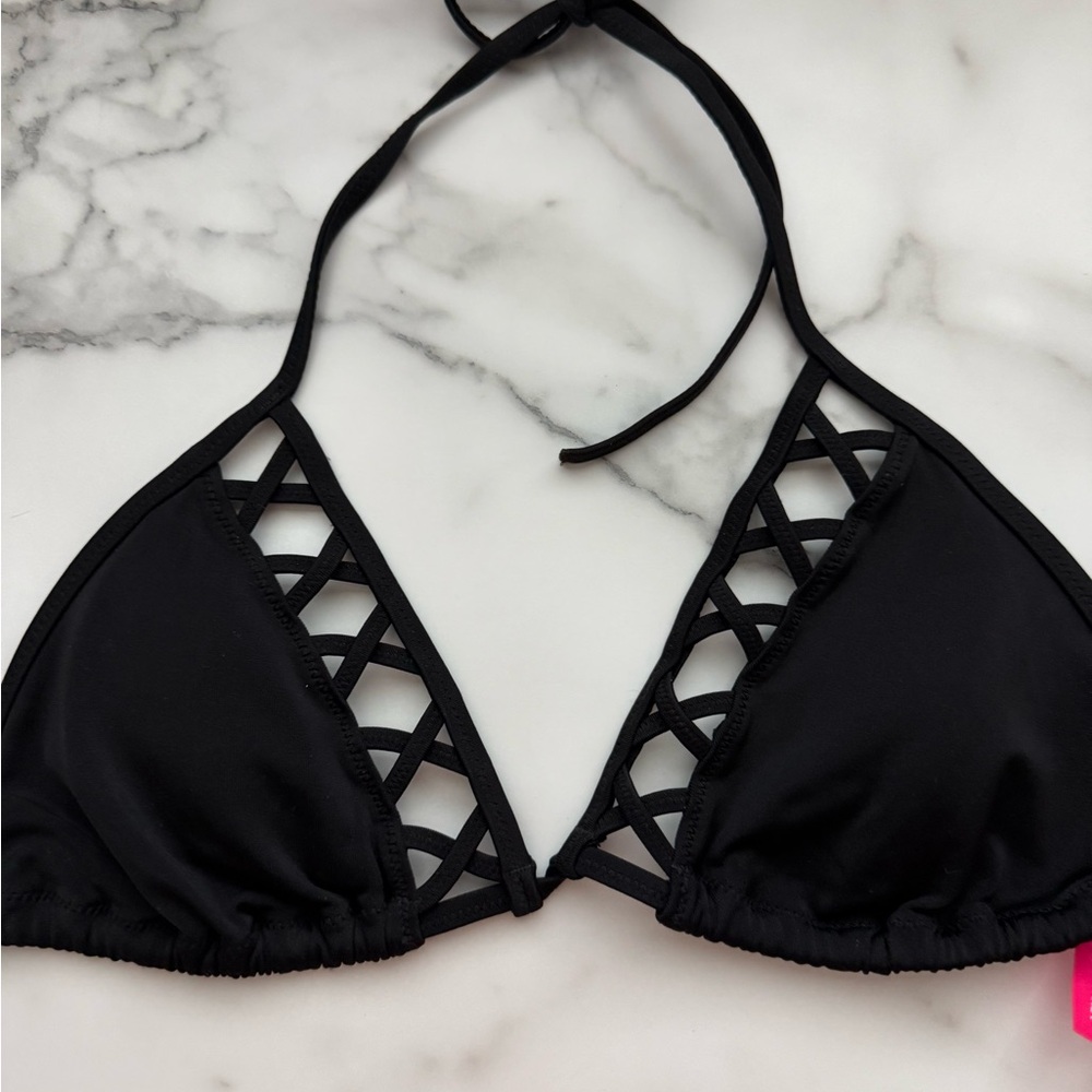 Victoria's Secret Black Bikini Top